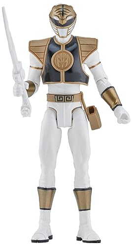 HASBRO Lightning Collection - VHS Packaging White Ranger - Mighty Morphin' Power Rangers 30th Anniversary