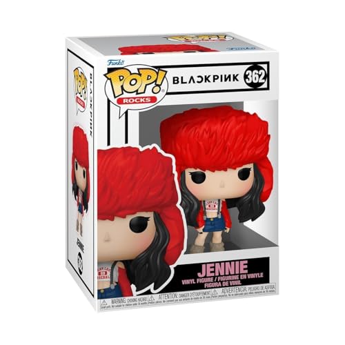 Funko Pop! Rocks: BLACKPINK - Jennie - Figurine en Vinyle à Collectionner - Idée de Cadeau - Produits Officiels - Jouets pour Les Enfants et Adultes - Music Fans