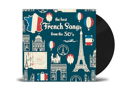 Les meilleures chansons françaises des années 50 Vinyle - Édith Piaf , Charles Aznavour, Juliette Gréco